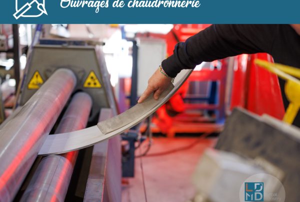 ouvrages de chaudronnerie rouleuse LDMD industrie